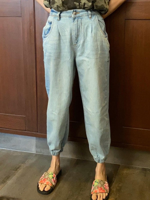 High Waist Slouchy Jeans