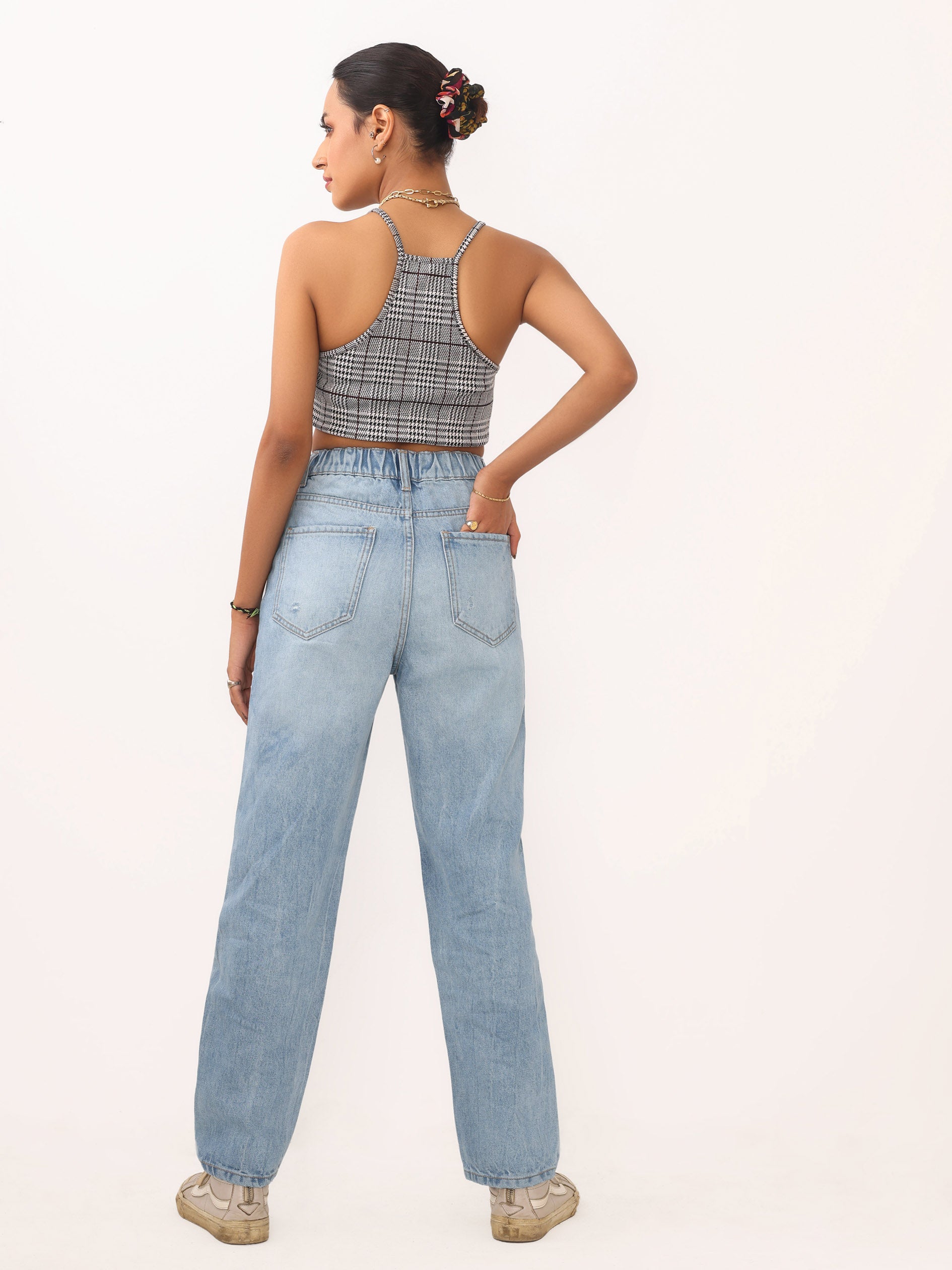 Cropped Flare Jeans – club76